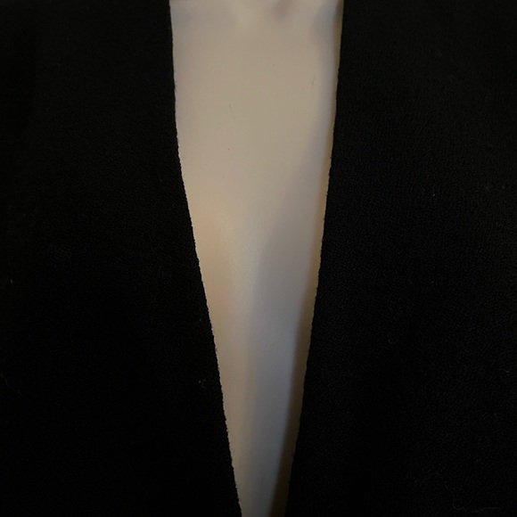 Eileen Fisher Single Button Wool CrepeCardigan Sweater - Picture 5 of 9